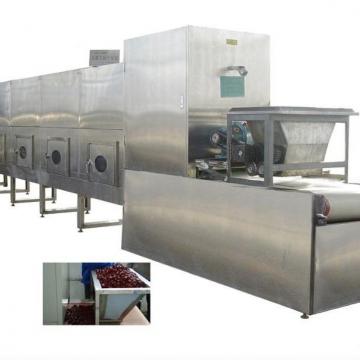 Herbal Ingredients Tea Microwave Drying Green- Removing and Sterilization Machine