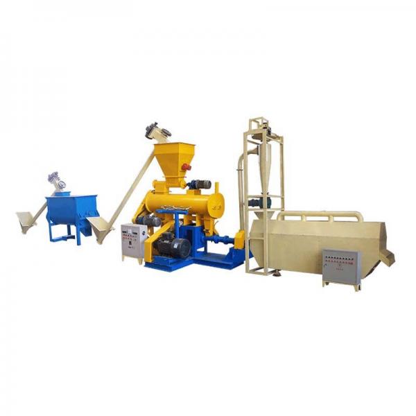 5t/H Automatic Cow Chicken Cattle Poultry Animal Feed Processing Plant Animal Feed Production Line Unit, Feed Pellet Processing Machine Floating Fish Feed Mill #1 image